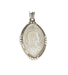 Pendentif Médaille ancienne en nacre et perles fines 58 Facettes 940099