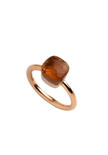 Bague 51 Bague POMELLATO Nudo PM Or Rose 750/1000 58 Facettes 64590-61086