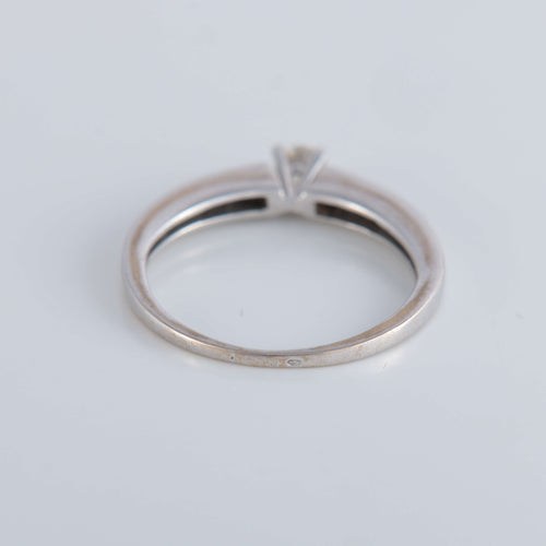 Bague 49 Bague Solitaire Diamant 0.10ct 58 Facettes 1