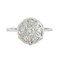 Bague 50 Bague Or blanc Diamants 58 Facettes REF 12106/16