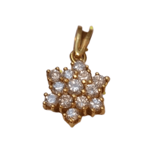 Pendentif Pendentif Marguerite Diamants 58 Facettes Ref1826