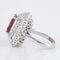 Bague 49 Bague Rubis birman et Diamants 58 Facettes 1