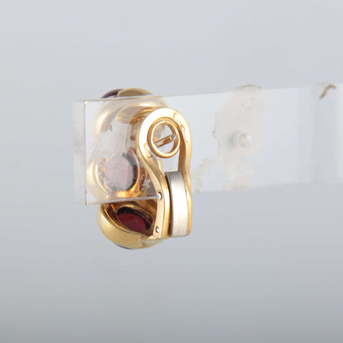 Boucles d'oreilles Boucles d'oreilles Grenats cabochon 58 Facettes 1