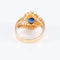 Bague Bague Flamme Saphir Diamants 58 Facettes 1