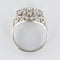 Bague 53 Bague fils d'or blanc et diamants 58 Facettes 20-147-50