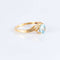 Bague 49 Bague Coeur aigue-marine 58 Facettes JE220