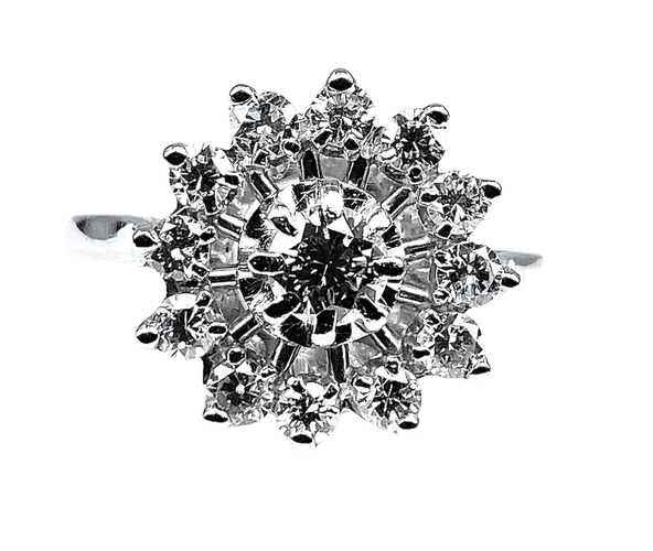 Bague 52 Bague Marguerite Diamants 58 Facettes AB161