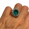 Bague Bague Marguerite Emeraude 4.80 carats 58 Facettes