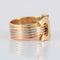 Bague Bague Double C Trois Ors 58 Facettes 1