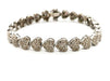 Bracelet Bracelet Coeur Or blanc Diamant 58 Facettes 1142795CD
