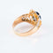 Bague Bague Flamme Saphir Diamants 58 Facettes 1