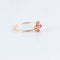 Bague 51.5 Bague Trio Rubis 58 Facettes JE227