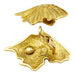 Boucles d'oreilles Boucles d'oreilles Lalaounis "Ailes" en or jaune. 58 Facettes 30512