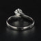 Bague 48 Solitaire or blanc diamant 58 Facettes 00-145-5677559-53