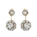 Boucles d'oreilles Boucles d'oreilles anciennes diamants trembleuses 58 Facettes 21-168