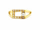 Bague 53 Bague Or jaune Diamant 58 Facettes 718102CN