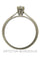 Bague 50 Solitaire moderne 0.10 carat 58 Facettes 9801