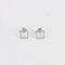 Boucles d'oreilles Clous d'oreilles Carrés Diamants 58 Facettes 1