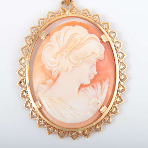 Pendentif Pendentif Camée Or jaune 58 Facettes