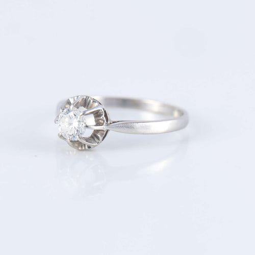 Bague 53 Bague Solitaire 58 Facettes JE253