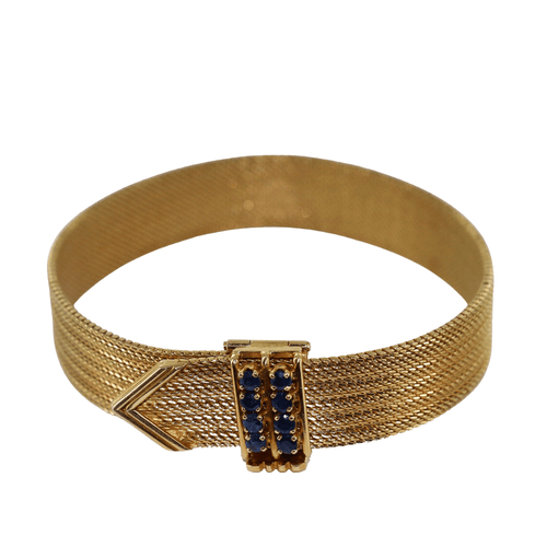 Bracelet Bracelet "Boucle de ceinture" Or jaune 58 Facettes