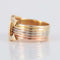 Bague Bague Double C Trois Ors 58 Facettes 1