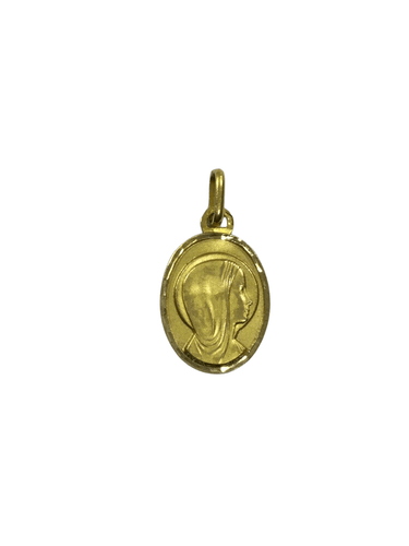 Pendentif Petite Médaille De La Vierge 58 Facettes