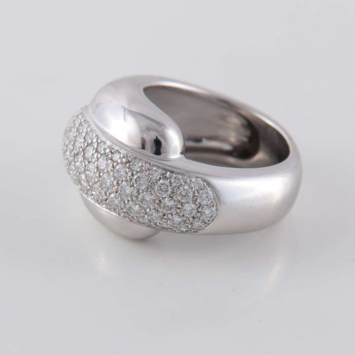 Chaumet Diamond paving bangle ring