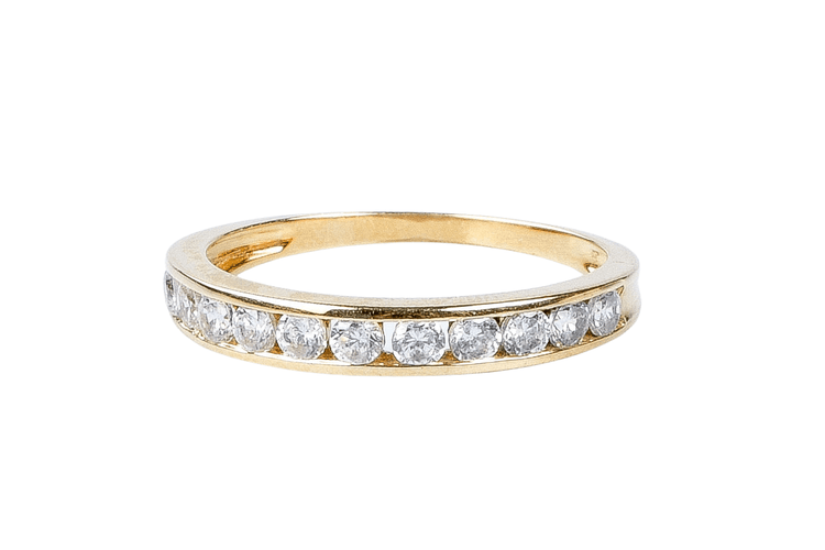 Bague 52 Bague en or massif 58 Facettes ALLOX336133-47