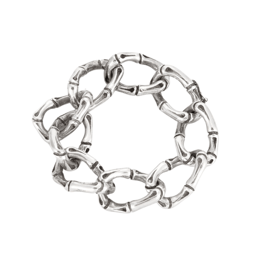 Bracelet CHAUMET - Bracelet Bambou Argent 58 Facettes