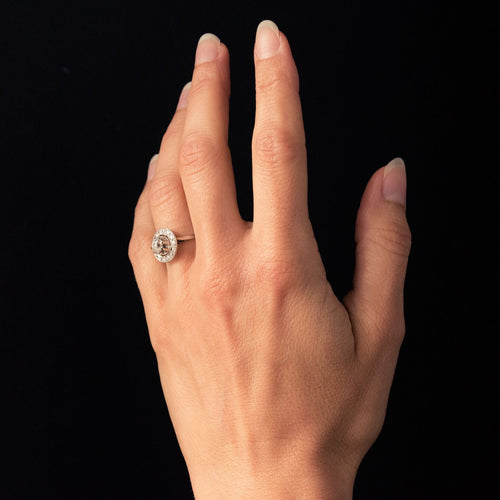 Bague 50 Bague ronde diamants art déco 58 Facettes 20-251-52