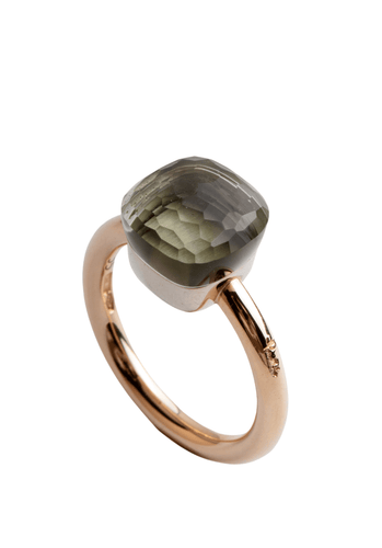 Bague 55 Bague POMELLATO Nudo Classic Or Blanc 750/1000 58 Facettes 64559-61080