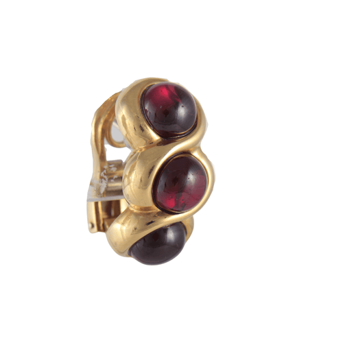 Boucles d'oreilles Boucles d'oreilles Grenats cabochon 58 Facettes 1