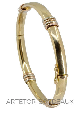 Bracelet Bracelet jonc ouvrant 58 Facettes 34911