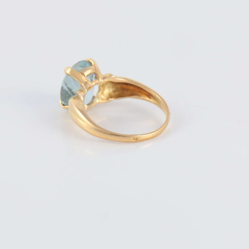 Bague 52.5 Bague Aigue-marine 58 Facettes 1