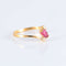 Bague 51 Bague fine Rubis Diamants 58 Facettes JE225