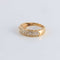 Bague 53 Bague Jonc pavage Diamants 58 Facettes FM109