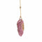 Boucles d'oreilles Pendants d'oreilles Feuille Tourmaline rose 58 Facettes 1