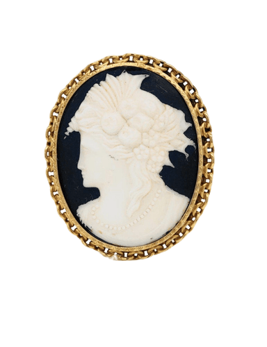Broche Broche Française Camée 58 Facettes