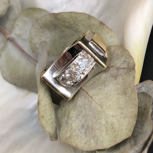 Bague 52 Bague art déco diamants 2 ors 58 Facettes 20-599-50