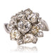 Bague 54 Bague rétro diamants bouquet 58 Facettes 20-196-51