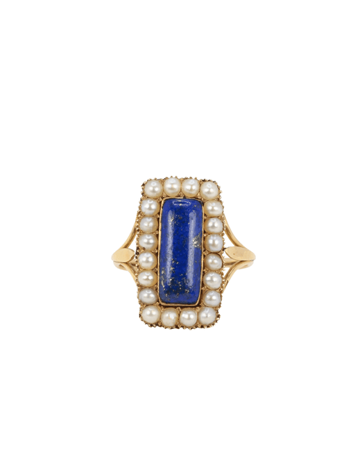 Bague Bague Lapis-lazuli Perles fines 58 Facettes 837