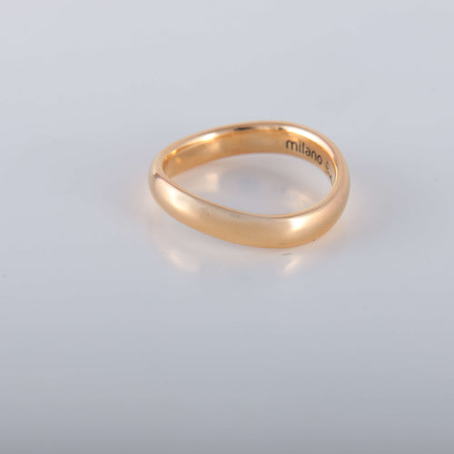 Bague 53 Pomellato - Bague Milano or rose 58 Facettes 1