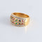 Bague 53 Bague Arlequin large 58 Facettes FM62
