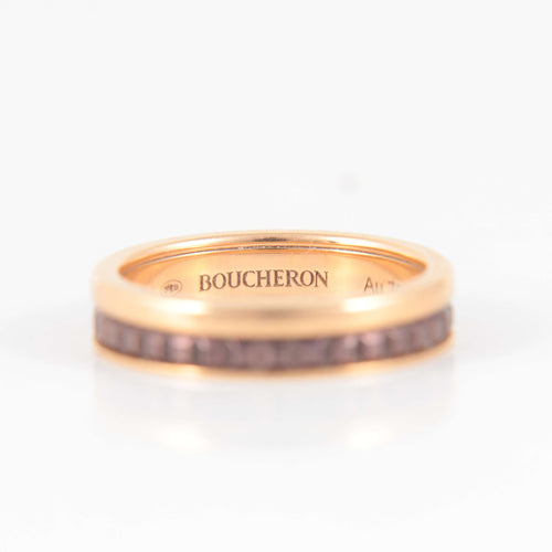 Bague 47.5 Bague Boucheron Or rose 58 Facettes 1
