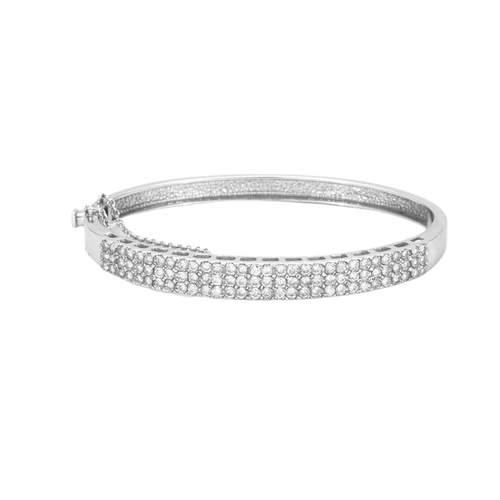 Bracelet Bracelet Or Gris, diamants 58 Facettes