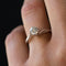 Bague 48 Solitaire or blanc diamant 58 Facettes 00-145-5677559-53