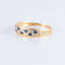 Bague 56 Bague Serpentine Saphirs 58 Facettes JE 237