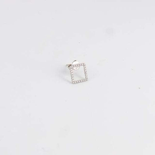 Boucles d'oreilles Clous d'oreilles Carrés Diamants 58 Facettes 1