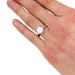 Bague 59 Solitaire en platine, diamant 2,52 carats D/VS1. 58 Facettes 29032